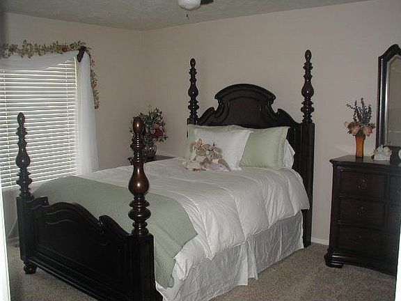 Spacious master suite.