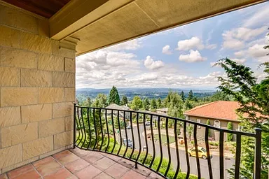 Second floor balcony