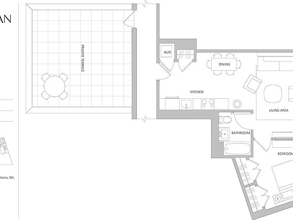 2nd image of 3870 Sedgwick Ave #Penthouse 7c