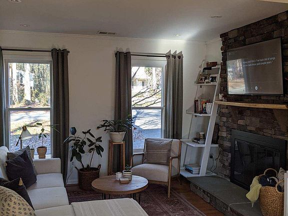 Living room as seen from kitchen.