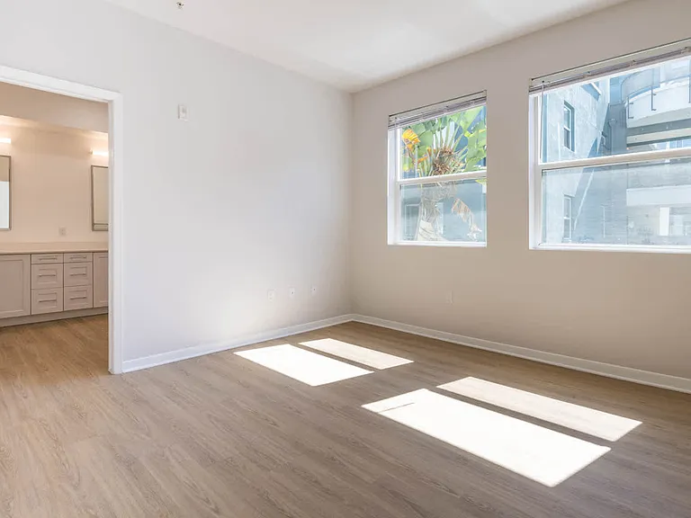 Bedroom with Hard Surface Flooring