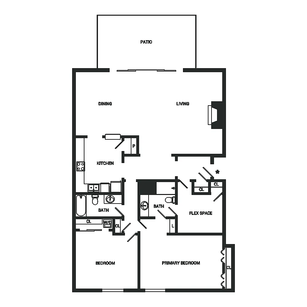Floor plan Redbud