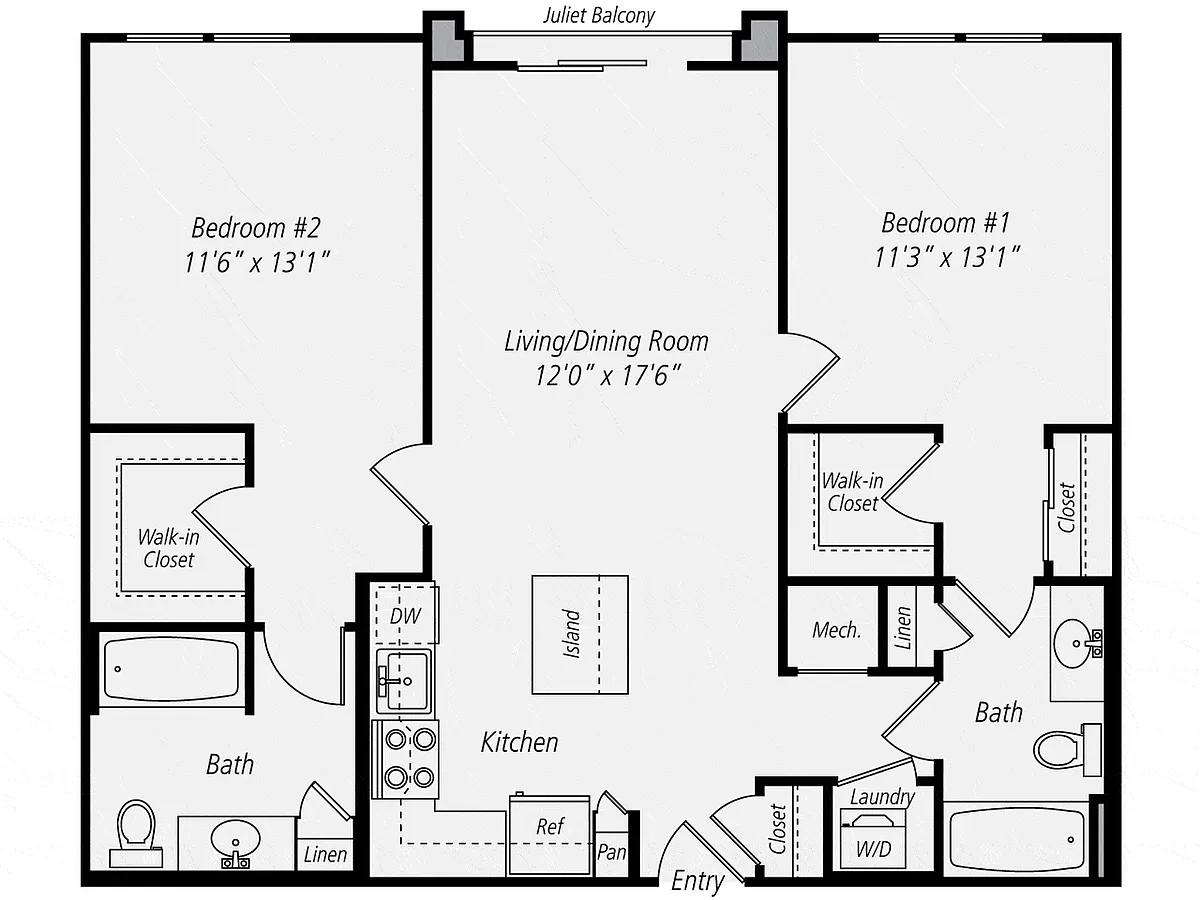 Floor plan B13