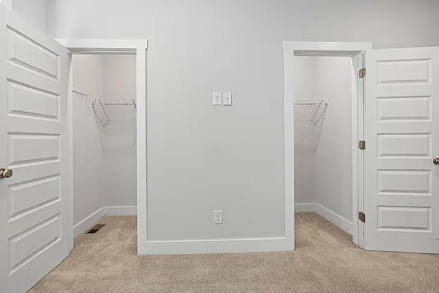 Primary closet