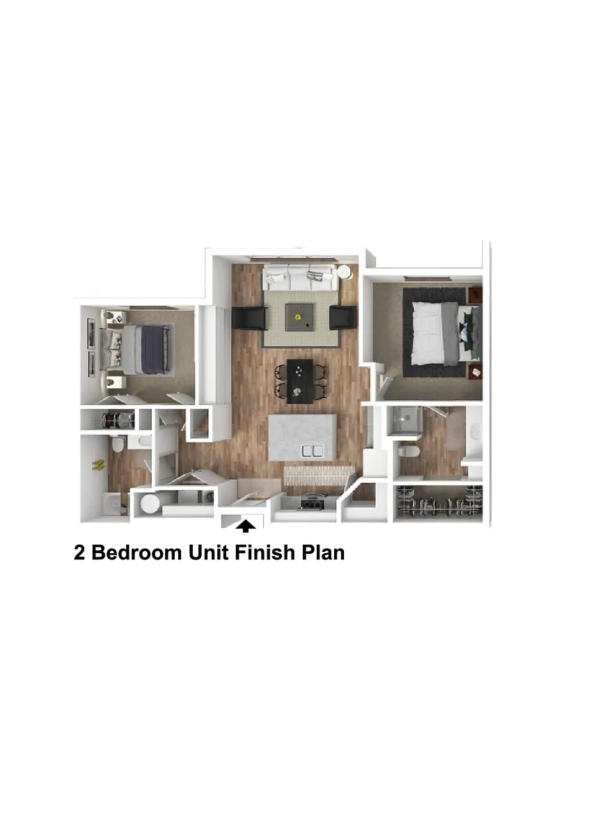 Floor plan Bruneau