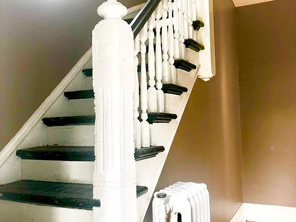 front entry and stairway