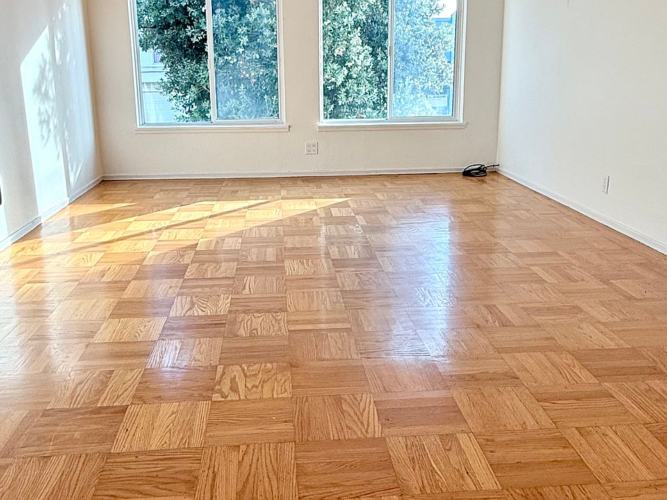 Living room with hardwood floors