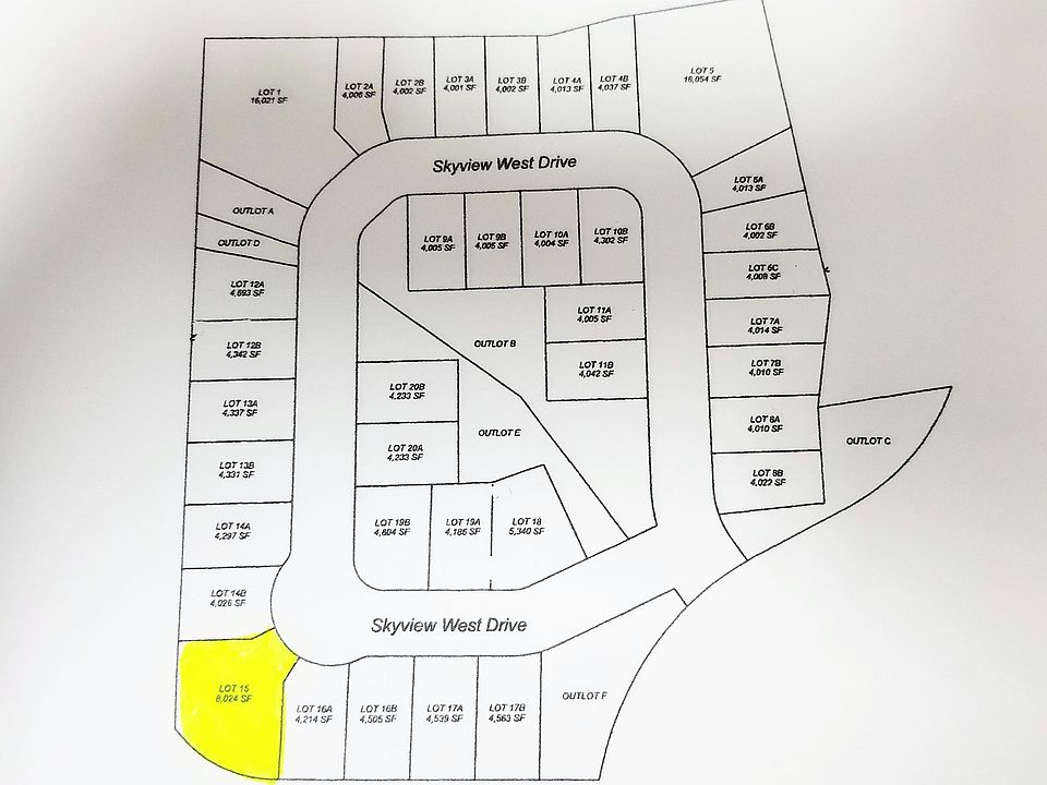 1st image of 2167 Skyview West Dr