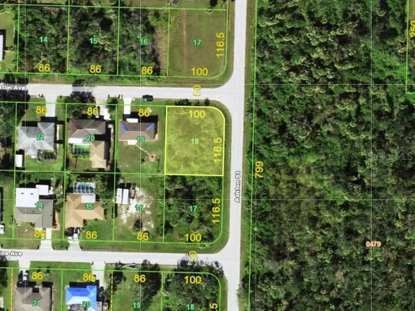 20319 BENTON AVENUE LOT 18, PORT CHARLOTTE, FL 33952