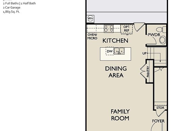 The Pointe at Capp Smith Lake - Tulane Plan Image 1