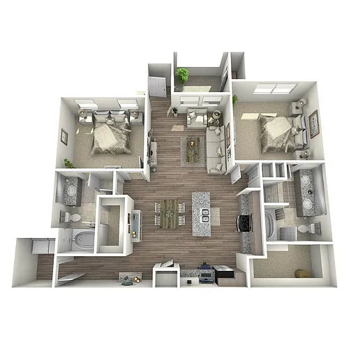 Floor plan Whispering Pines
