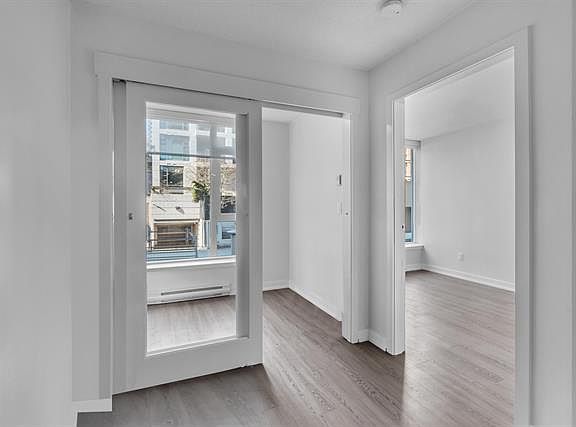 Den with large window