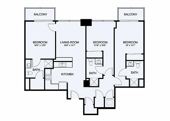 Floor plan C1-S
