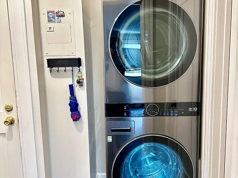 New LG tower washer + dryer