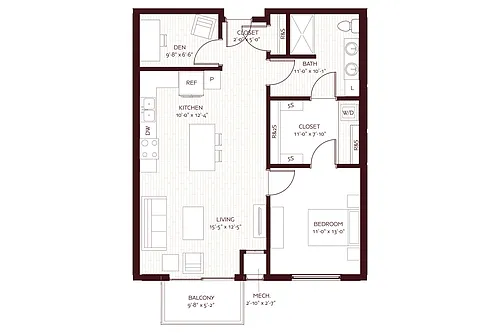 Floor plan Riesling
