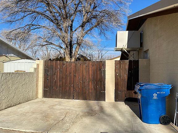 Main driveway double gate