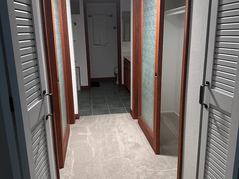 Master bedroom closet