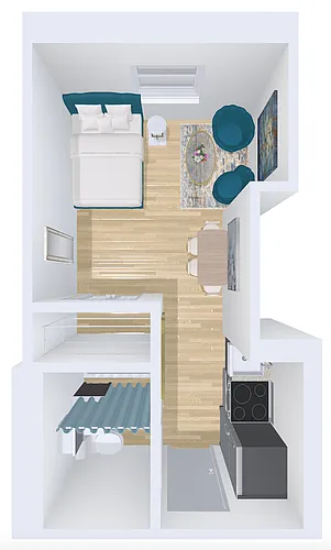 Floor plan studio 29