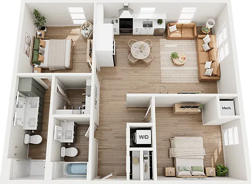 Floor plan Mulberry