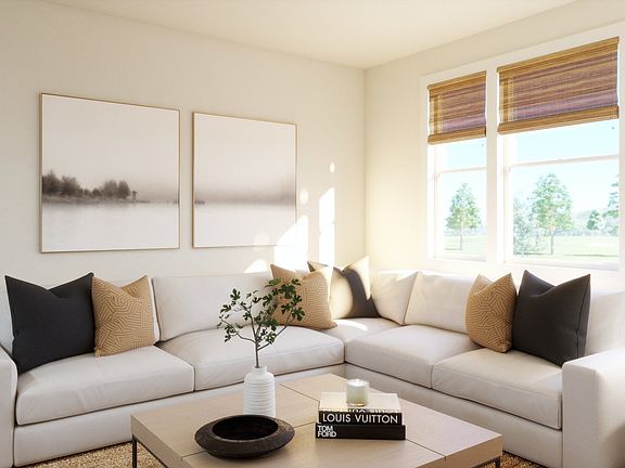 Deerwood Heights in San Ramon by Trumark Homes I Residence 2 Rendering I Great Room