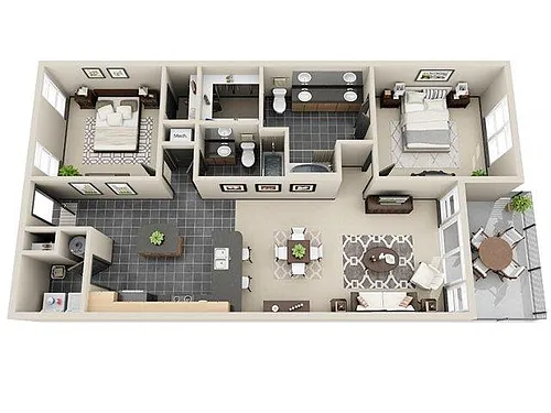 Floor plan B2