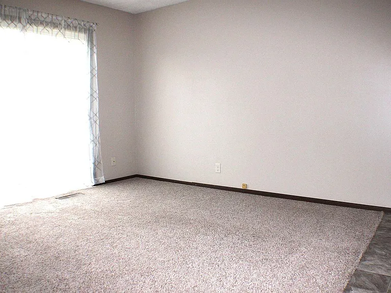 Main level living room / dining room.