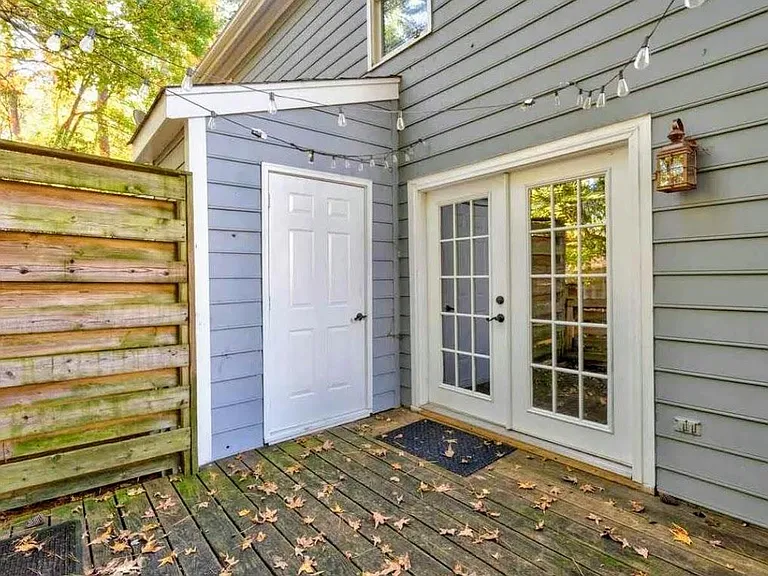 Deck and storage