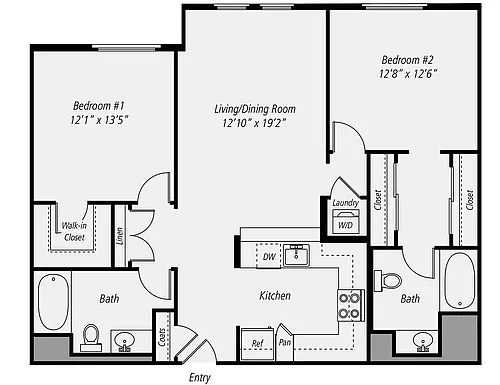 Floor plan B3-B01-342