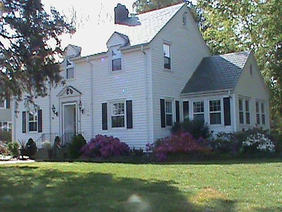 Pink and white azaleas 