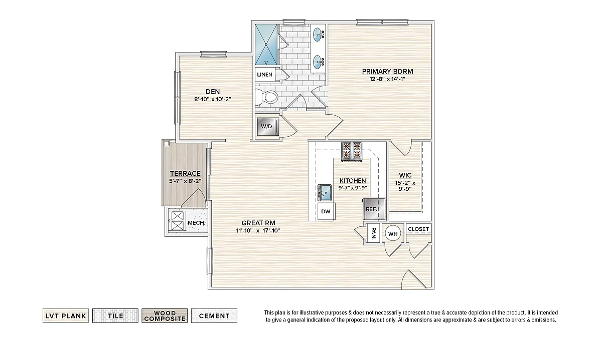 Floor plan The Aspen (FGA-A1)