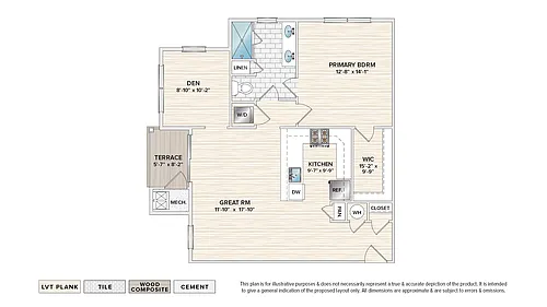 Floor plan The Aspen (FGA-A1)