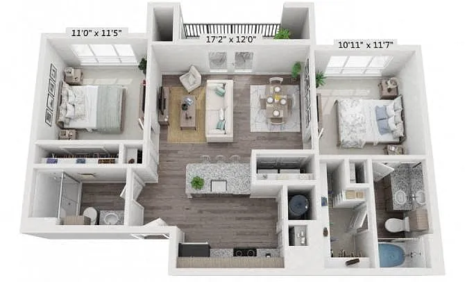 Floor plan B1