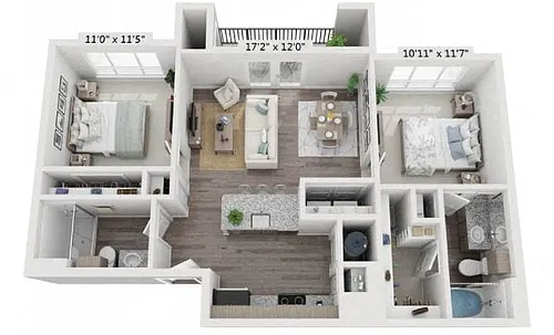 Floor plan B1