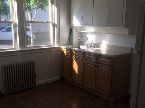 Kitchen is being upgraded.