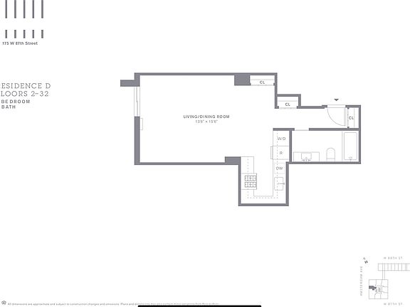 2nd image of 561 Amsterdam Ave Unit 19D