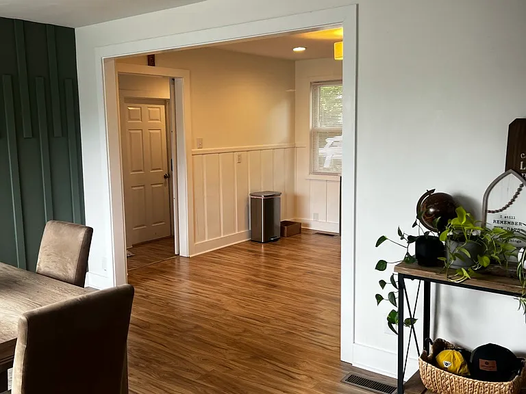 Den view from front door