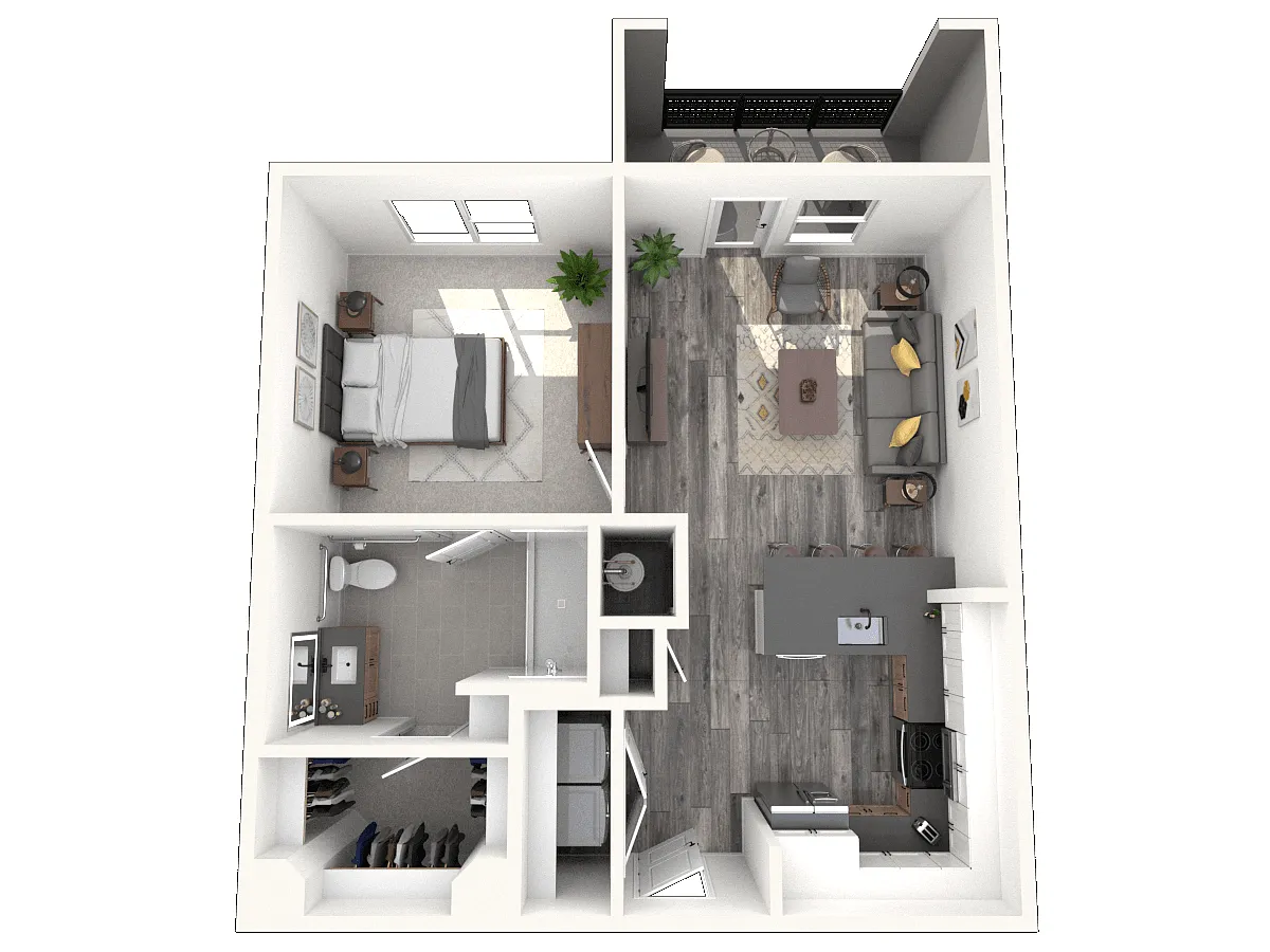 Floor plan A1 ANSI