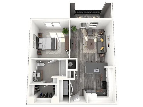 Floor plan A1 ANSI