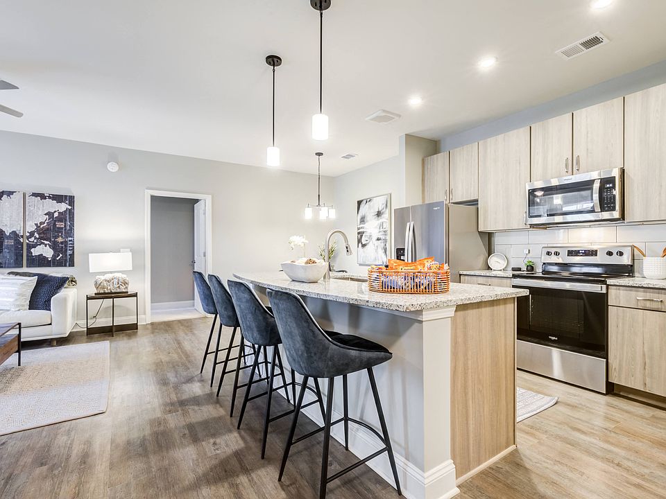 Kitchen and Living Room