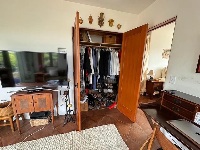 living room closet