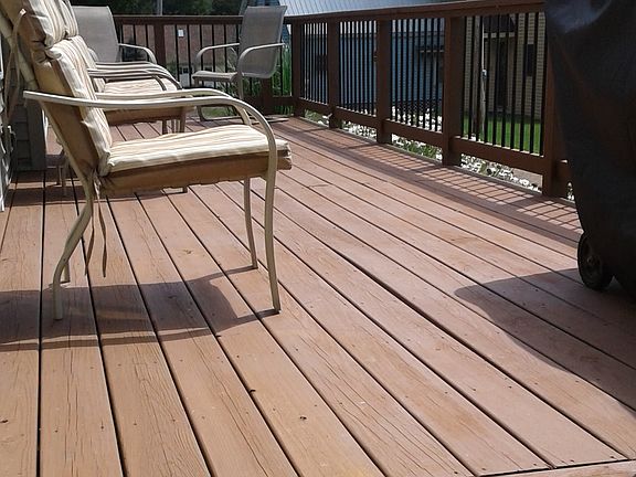 Deck- stained fall 2017