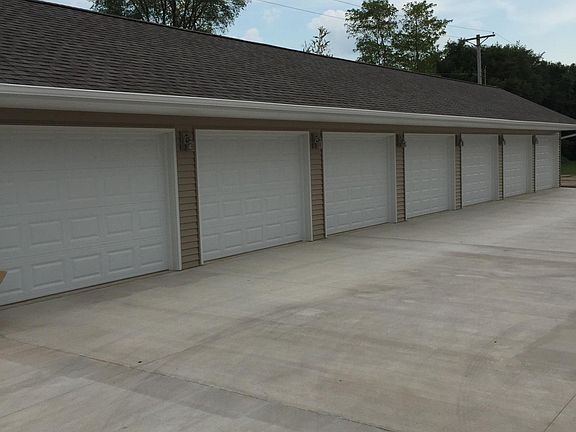 Single Garage per unit, only a few feet from apartment entry