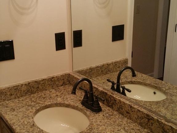 Granite countertops in bathrooms