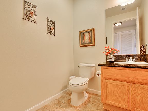 Spacious half bath 