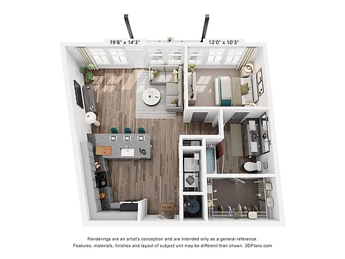 Floor plan TIDE