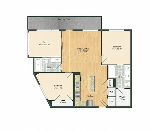 Floor plan B12B