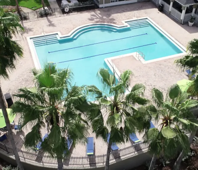 Clubhouse + pool