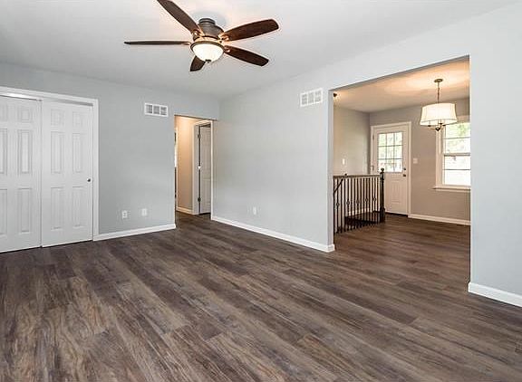 Another view of the Family Room looking into the Breakfast Room and the hallway leads to the bath and bedrooms.