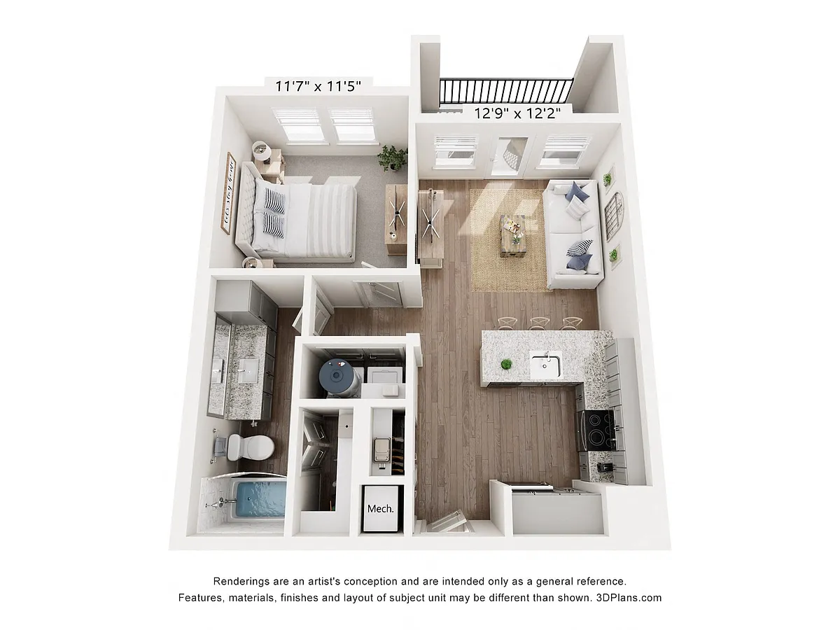 Floor plan A1