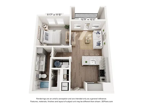 Floor plan A1